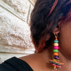 Coco Afrique Multicolored Earrings