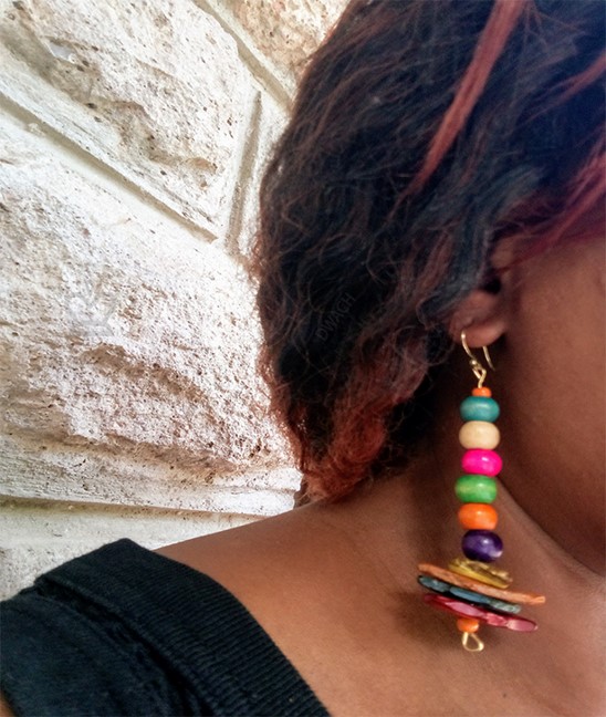 Coco Afrique Multicolored Earrings Coco Afrique Multicolored Earrings