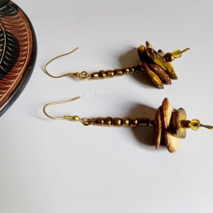 Coco Afrique Brown Earrings