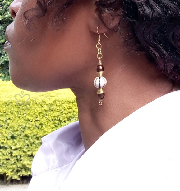 Afro Col Bulby Earrings